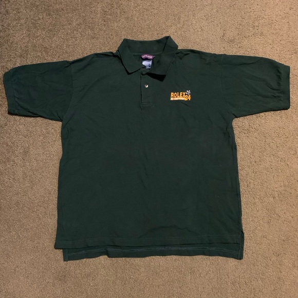 Fruit of the Loom Other - Vintage Rolex 24 At Daytona Polo Shirt